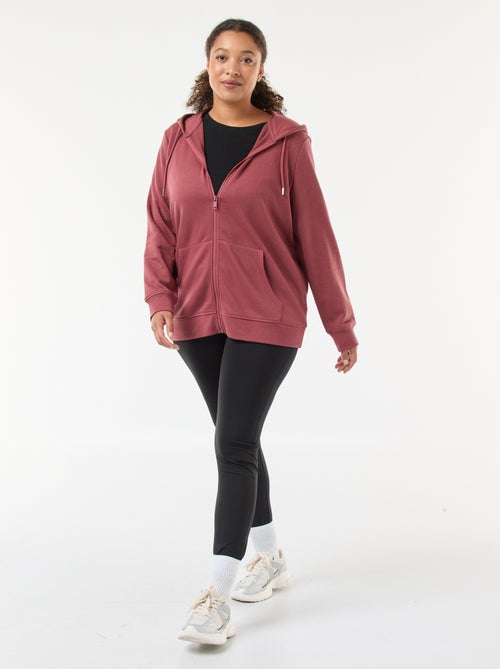 Sudadera básica de felpa - Kiabi