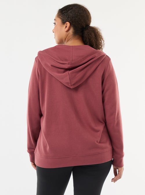 Sudadera básica de felpa - Kiabi