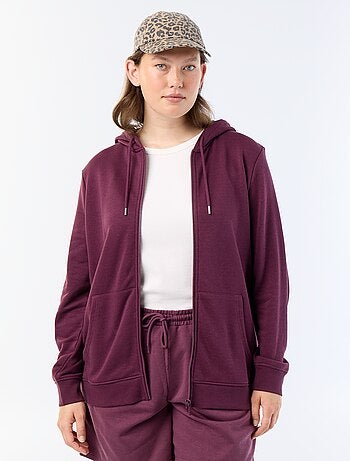 Sudadera básica de felpa