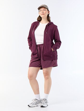 Sudadera básica de felpa