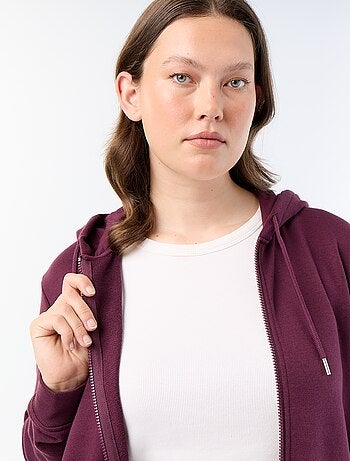 Sudadera básica de felpa