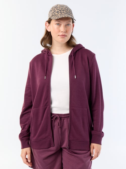 Sudadera básica de felpa - Kiabi