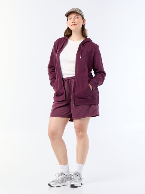 Sudadera básica de felpa - Kiabi