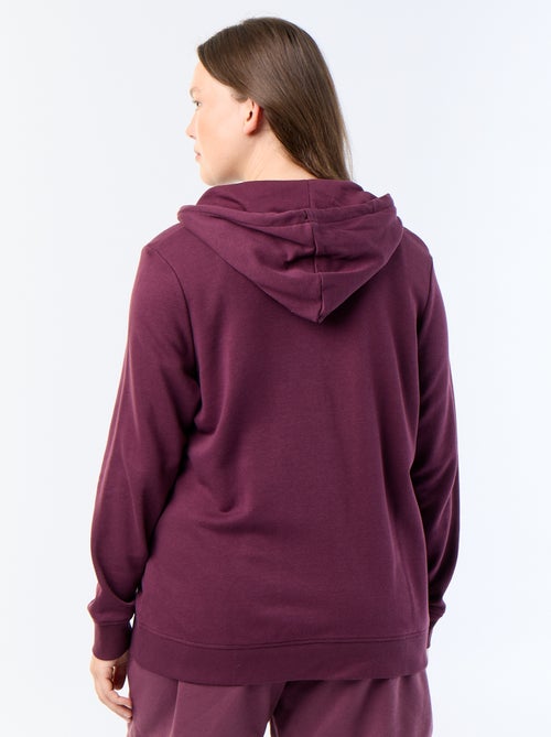 Sudadera básica de felpa - Kiabi