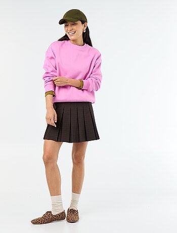 Sudadera básica de felpa