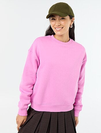 Sudadera básica de felpa