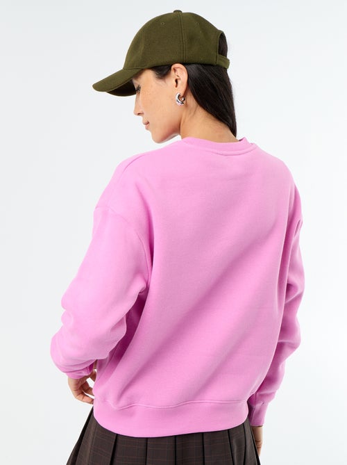 Sudadera básica de felpa - Kiabi