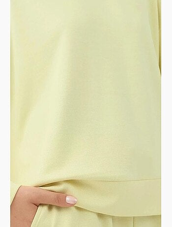 Sudadera básica de tacto suave hiccup