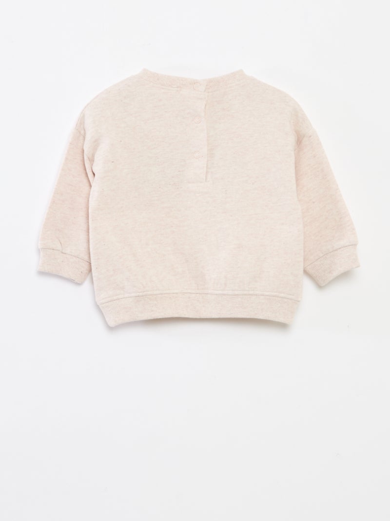 Sudadera 'Batman' 'DC Comics' de cuello redondo Beige - Kiabi