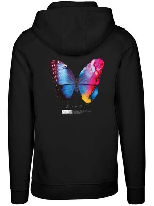 Sudadera become the change 2.0 diseño mariposa para hombre - mister tee - Kiabi Sudadera become the change 2.0 diseño mariposa para hombre - mister tee - Kiabi