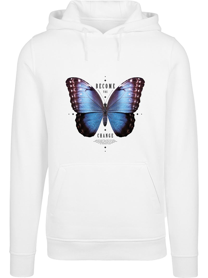 Sudadera become the change butterfly para hombre - mister tee Blanco - Kiabi