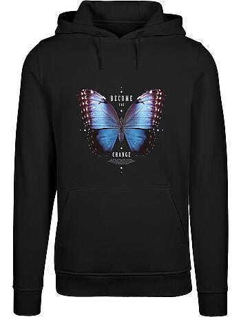 Sudadera become the change butterfly para hombre - mister tee