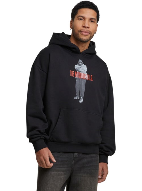 Sudadera biggie smalls concrete de pesada para hombre - mister tee - Kiabi Sudadera biggie smalls concrete de pesada para hombre - mister tee - Kiabi