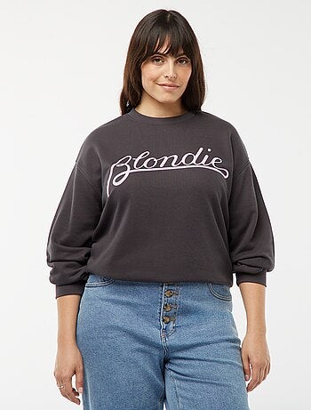 Sudadera 'Blondie' estampado en ambos lados