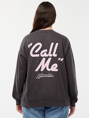 Sudadera 'Blondie' estampado en ambos lados