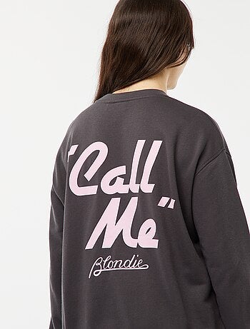 Sudadera 'Blondie' estampado en ambos lados