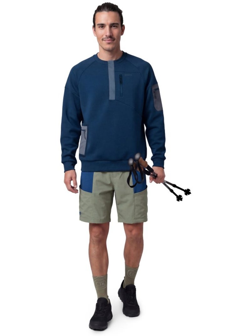 Sudadera bolsillos montaña hombre hombre tatras Azul - Kiabi