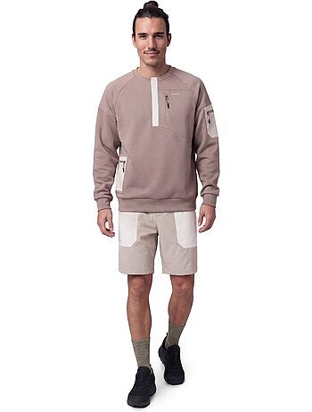 Sudadera bolsillos montaña hombre hombre tatras sand