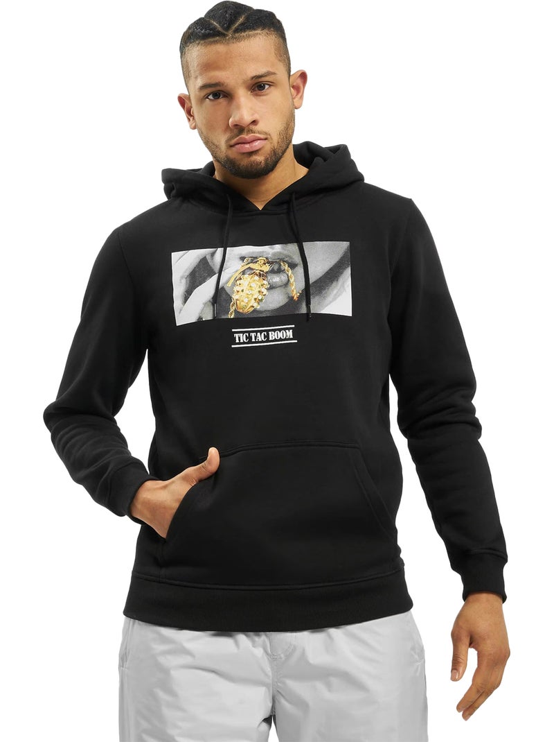 Sudadera boom para hombre - mister tee Negro - Kiabi