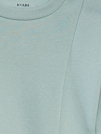 Sudadera cálida de chándal con hombros de fantasía