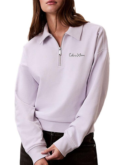 Sudadera Calvin Klein Jeans de Felpa Francesa para Mujer - Kiabi
