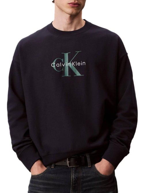 Sudadera Calvin Klein Jeans Hombre Algodón Terry - Kiabi