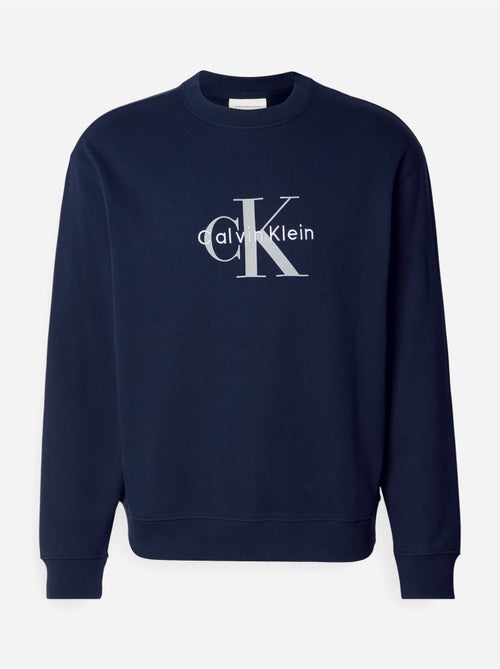Sudadera Calvin Klein Jeans Hombre Algodón Terry - Kiabi Sudadera Calvin Klein Jeans Hombre Algodón Terry - Kiabi