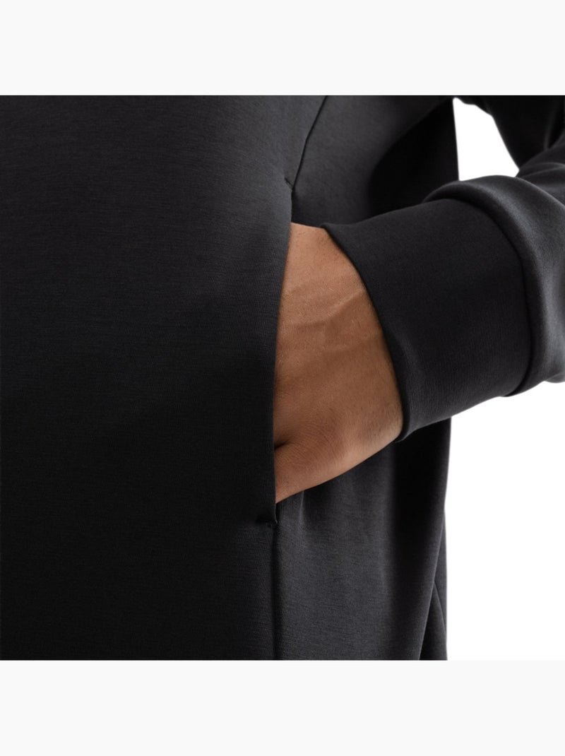 Sudadera capucha cremallera entrenamiento hombre fitness hombre intrepid Negro - Kiabi