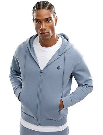 Sudadera capucha cremallera entrenamiento hombre fitness hombre surpass