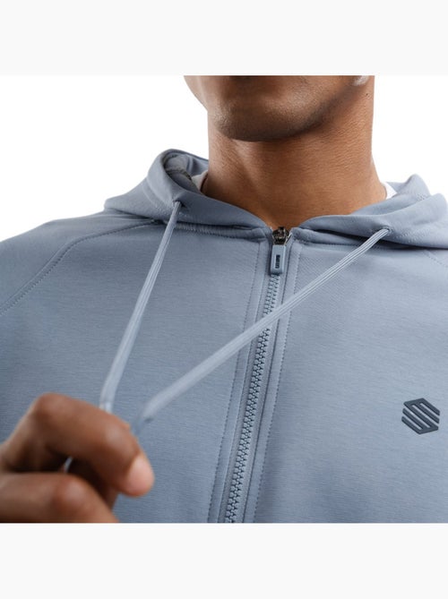 Sudadera capucha cremallera entrenamiento hombre fitness hombre surpass - Kiabi Sudadera capucha cremallera entrenamiento hombre fitness hombre surpass - Kiabi