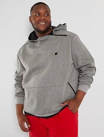Rebajas sudaderas con capucha - Tallas grandes hombre | gris | Kiabi