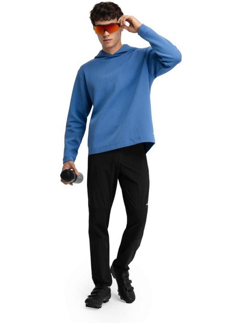 Sudadera capucha mtb hombre ciclismo hombre mtb slack Azul - Kiabi