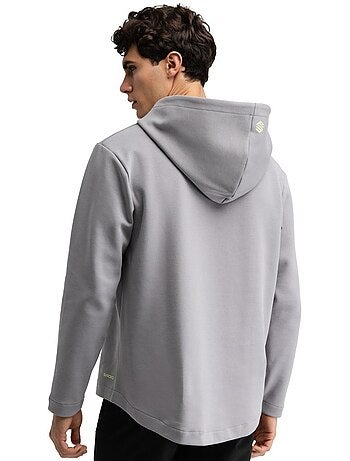 Sudadera capucha mtb hombre ciclismo hombre mtb slack gray