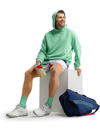 Sudadera capucha pádel hombre pádel hombre break