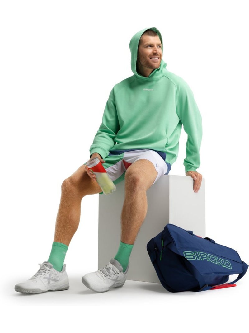 Sudadera capucha pádel hombre pádel hombre break Verde - Kiabi