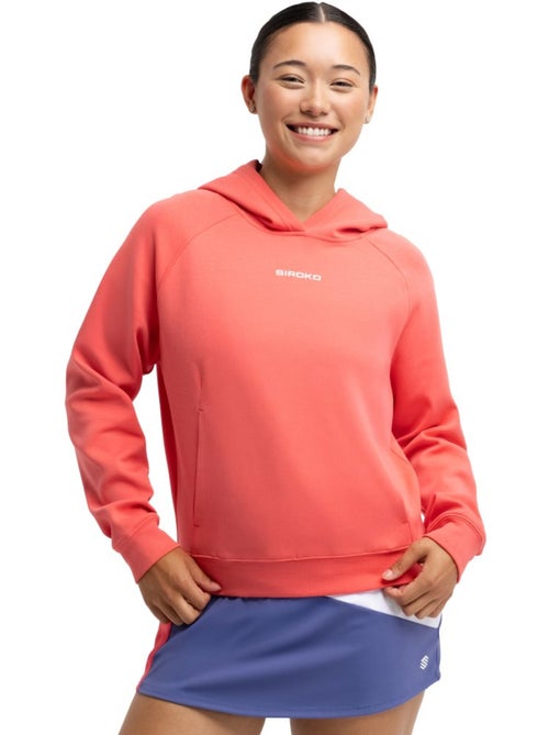 Sudadera capucha pádel mujer pádel mujer deuce coral - Kiabi