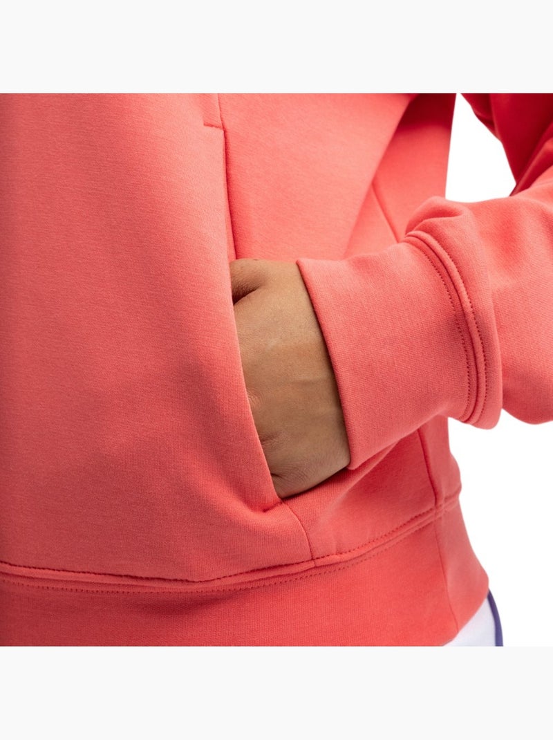Sudadera capucha pádel mujer pádel mujer deuce coral Rojo - Kiabi