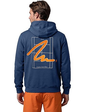 Sudadera capucha tenis hombre tenis hombre newport navy