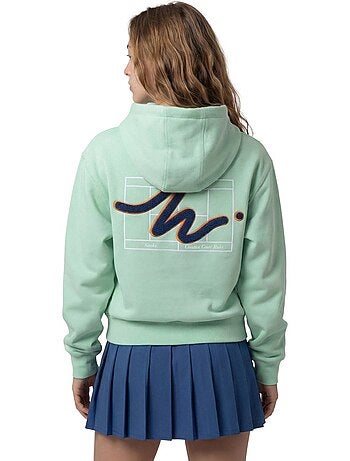 Sudadera capucha tenis mujer tenis mujer newport-w light