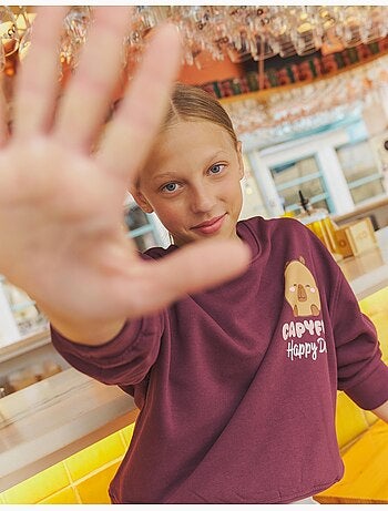 Sudadera 'capybara' capyfun©, mo fashion