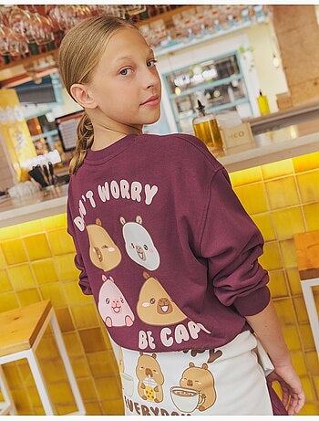 Sudadera 'capybara' capyfun©, mo fashion