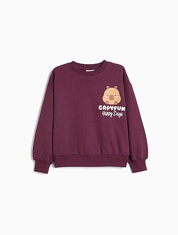 Sudadera 'capybara' capyfun©, mo fashion