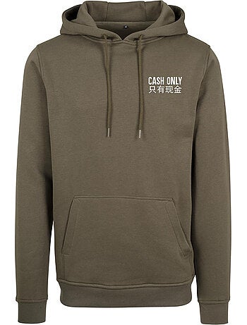 Sudadera cash only para hombre - mister tee
