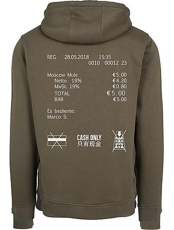 Sudadera cash only para hombre - mister tee