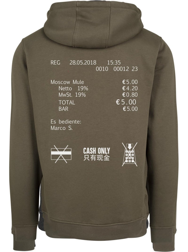 Sudadera cash only para hombre - mister tee Caqui - Kiabi