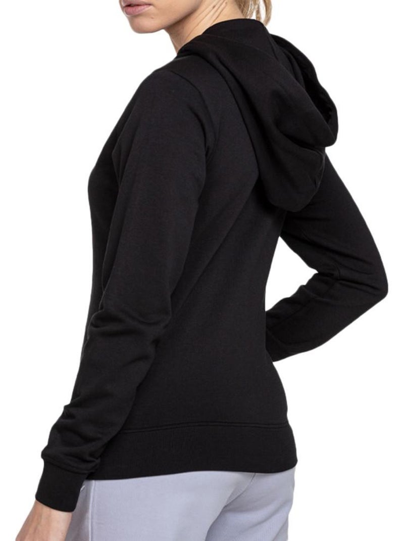Sudadera Champion con Cremallera para Mujer Negro - Kiabi