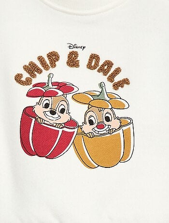 Sudadera 'Chip y Chop' 'Disney' con cuello redondo
