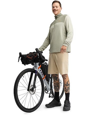 Sudadera cicloturismo hombre ciclismo hombre journey light