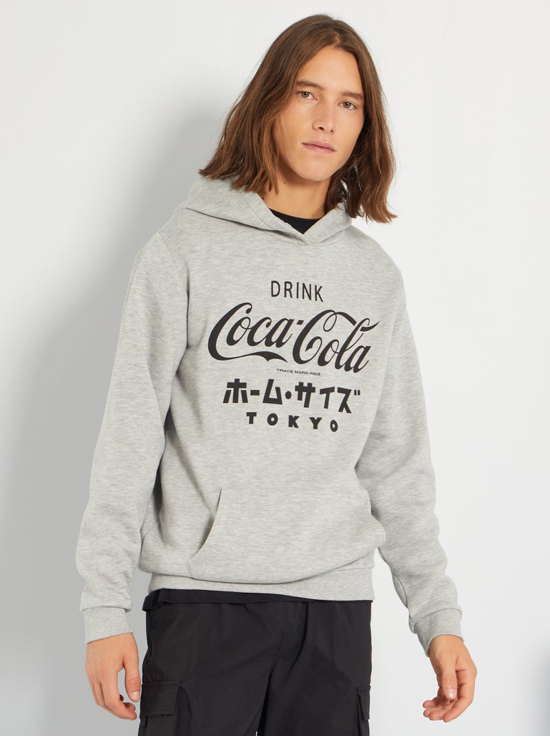 Sudadera 'Coca-Cola' GRIS - Kiabi