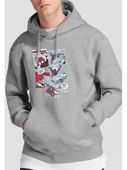 Sudadera collage de paneles para hombre - spider-man - Kiabi